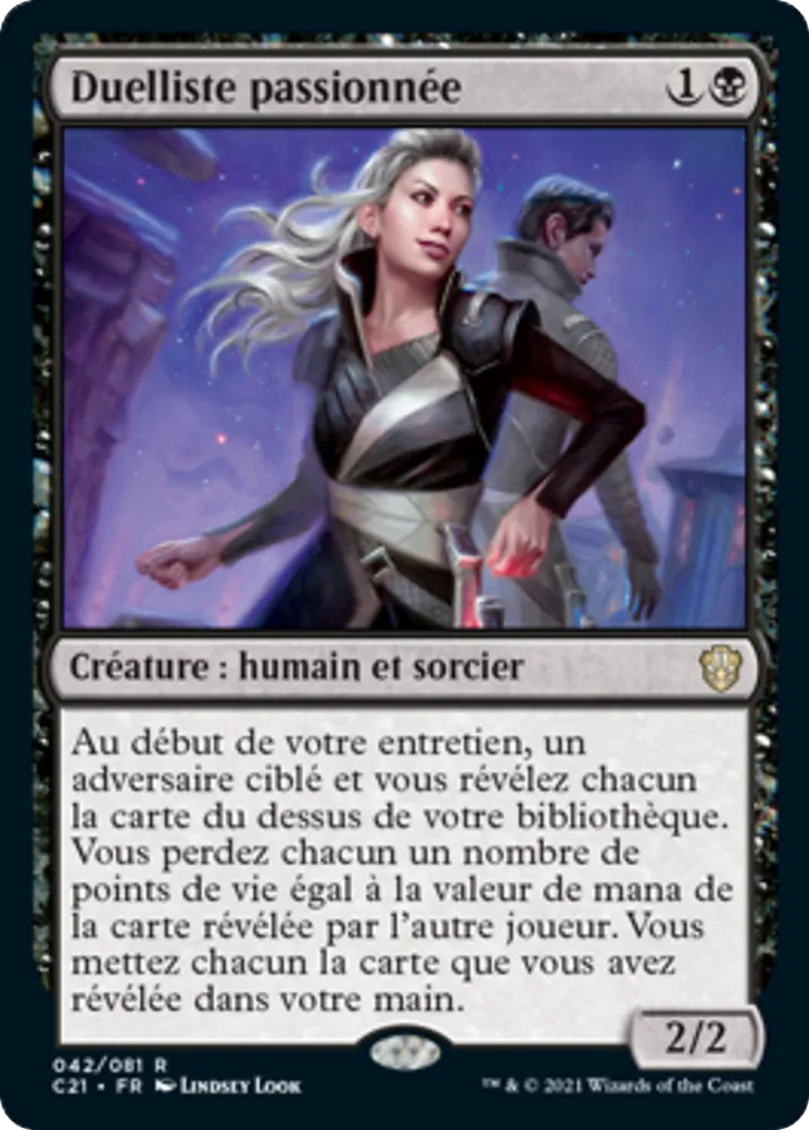 Duelliste passionnée — Commander 2021 — Magic: The Gathering