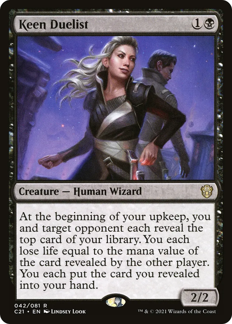 Keen Duelist — Commander 2021 — Magic: The Gathering