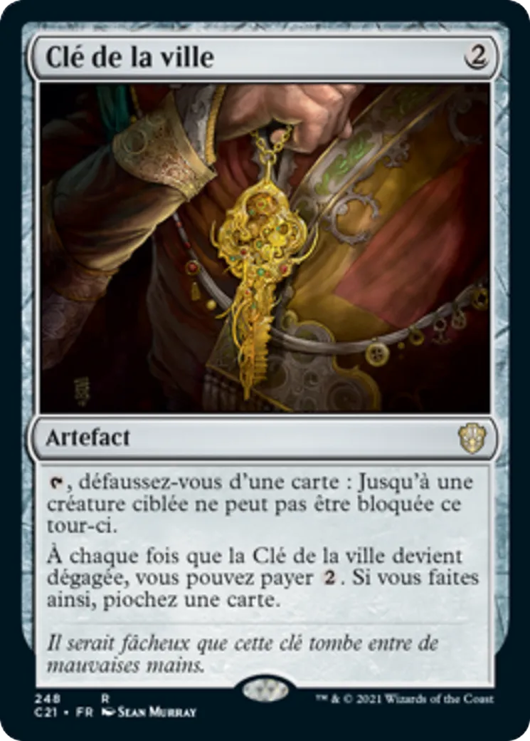 Clé de la ville from Commander 2021 - Magic: The Gathering