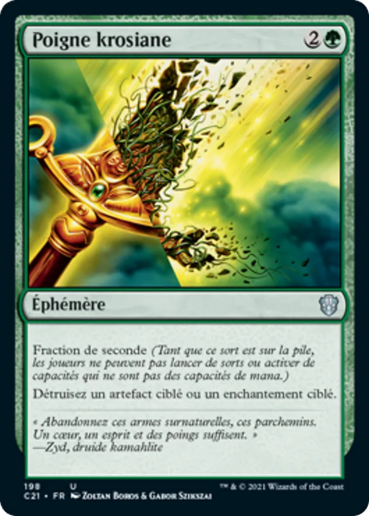 Poigne krosiane — Commander 2021 — Magic: The Gathering