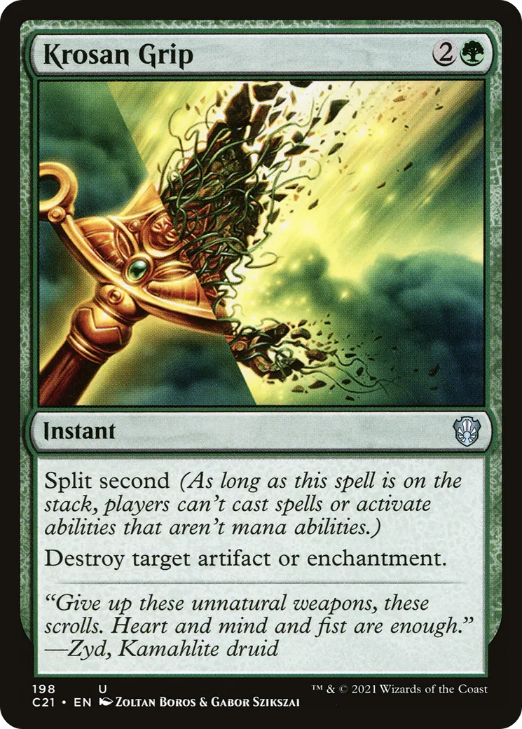 Krosan Grip — Commander 2021 — Magic: The Gathering