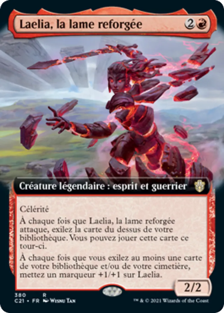 Laelia, la lame reforgée — Commander 2021 — Magic: The Gathering