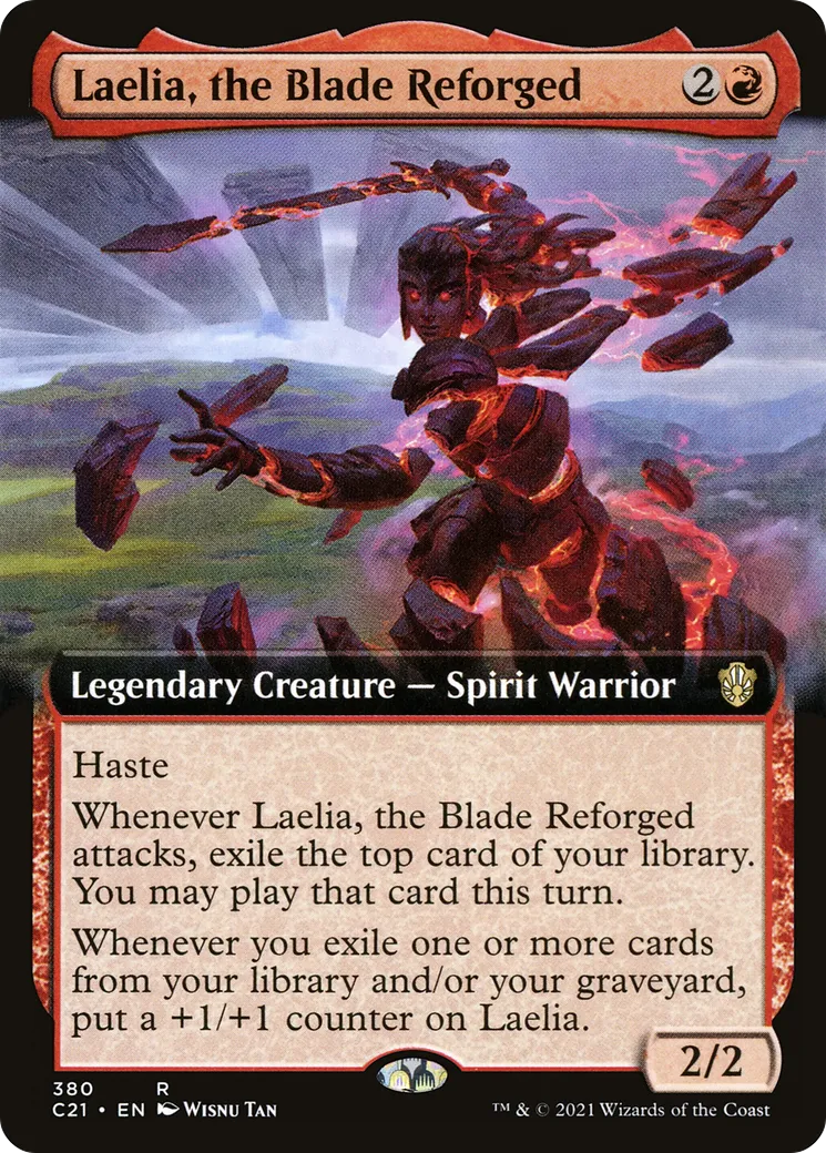 Laelia, the Blade Reforged — Commander 2021 — Magic: The Gathering