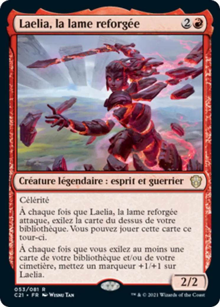 Laelia, la lame reforgée — Commander 2021 — Magic: The Gathering