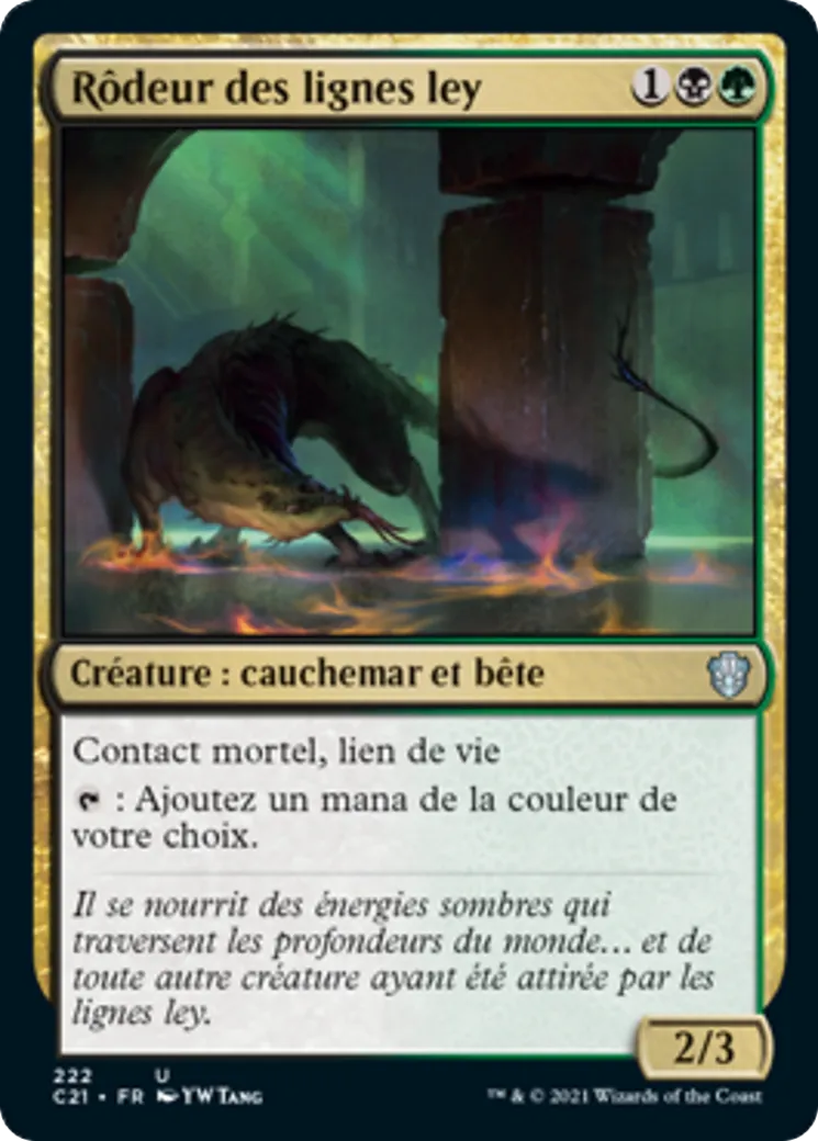 Rôdeur des lignes ley from Commander 2021 - Magic: The Gathering