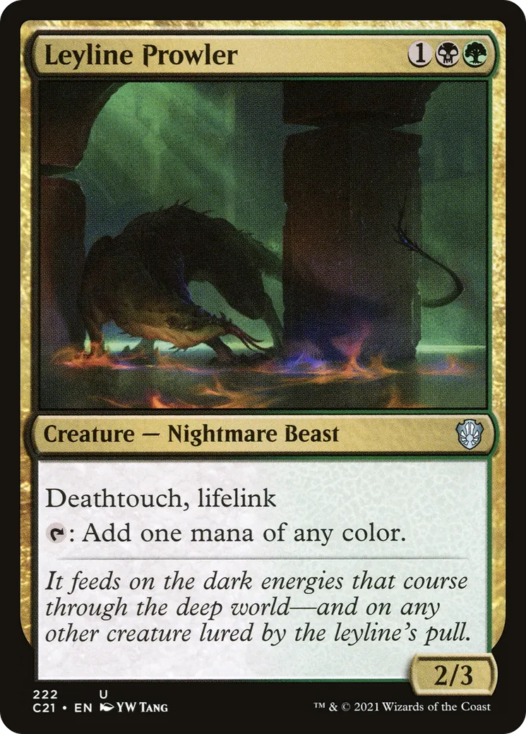 Leyline Prowler — Commander 2021 — Magic: The Gathering