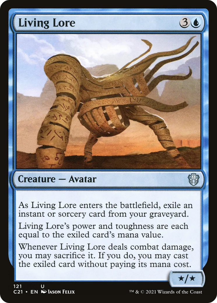 Living Lore — Commander 2021 — Magic: The Gathering
