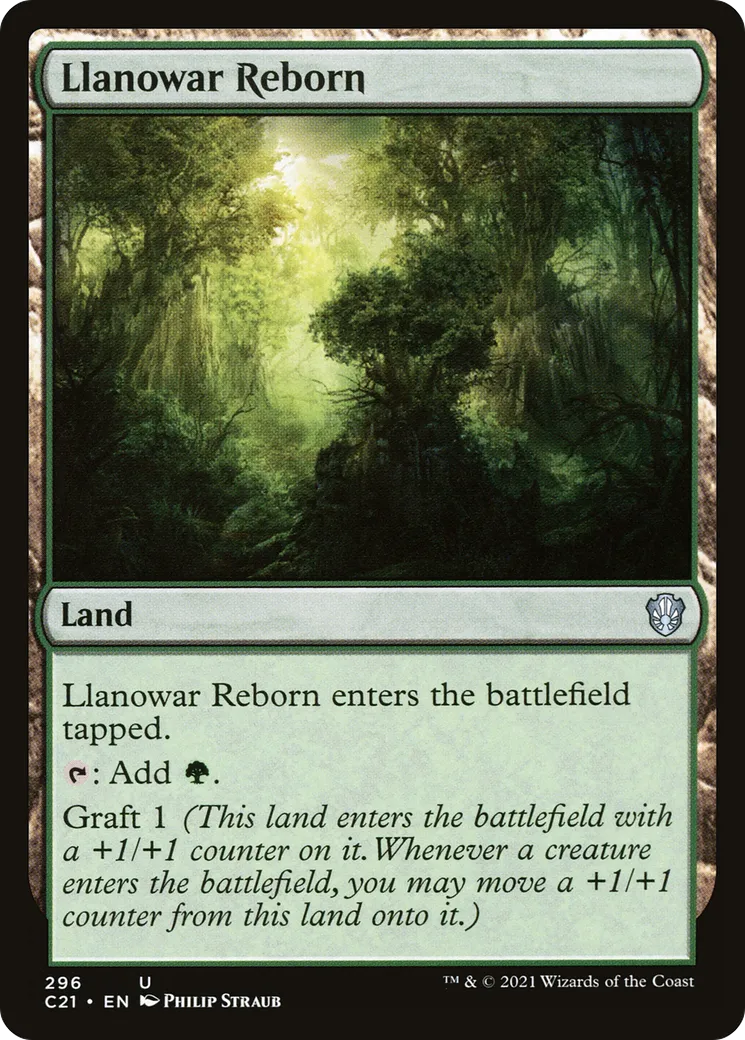 Llanowar Reborn — Commander 2021 — Magic: The Gathering