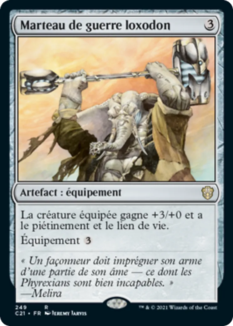 Marteau de guerre loxodon — Commander 2021 — Magic: The Gathering