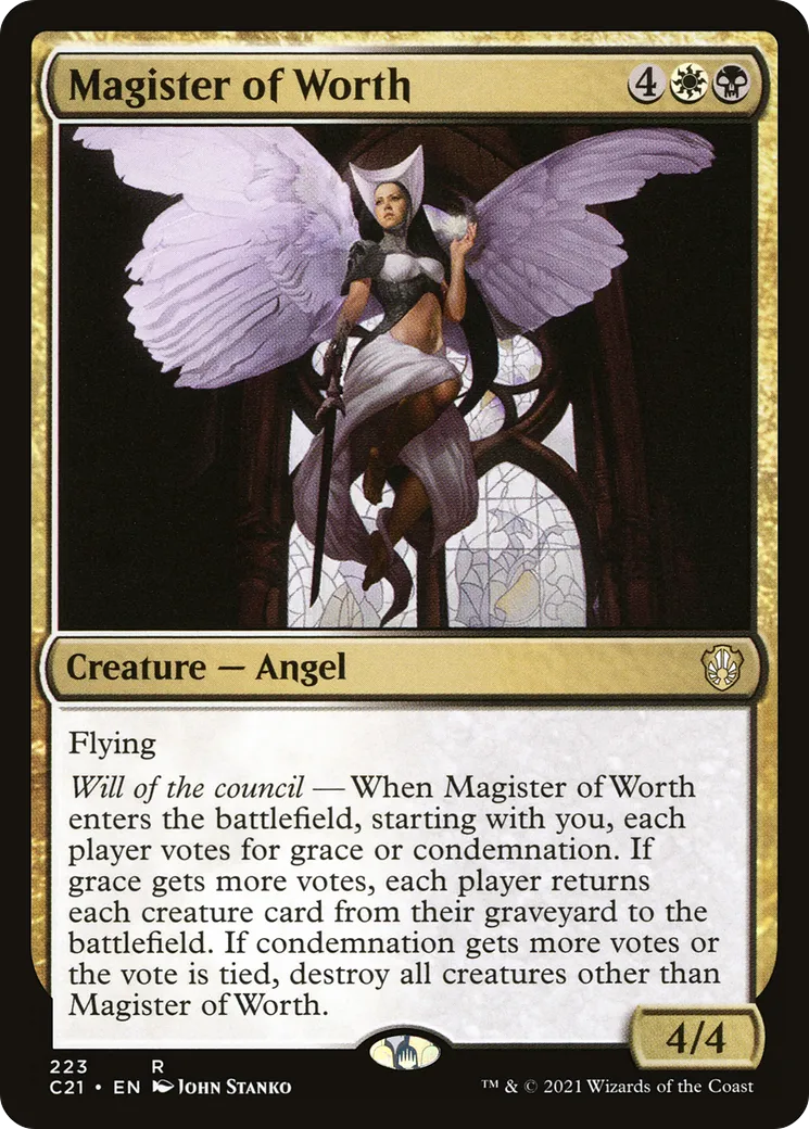 Magister of Worth — Commander 2021 — Magic: The Gathering
