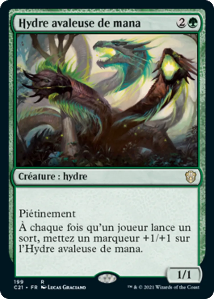 Hydre avaleuse de mana — Commander 2021 — Magic: The Gathering
