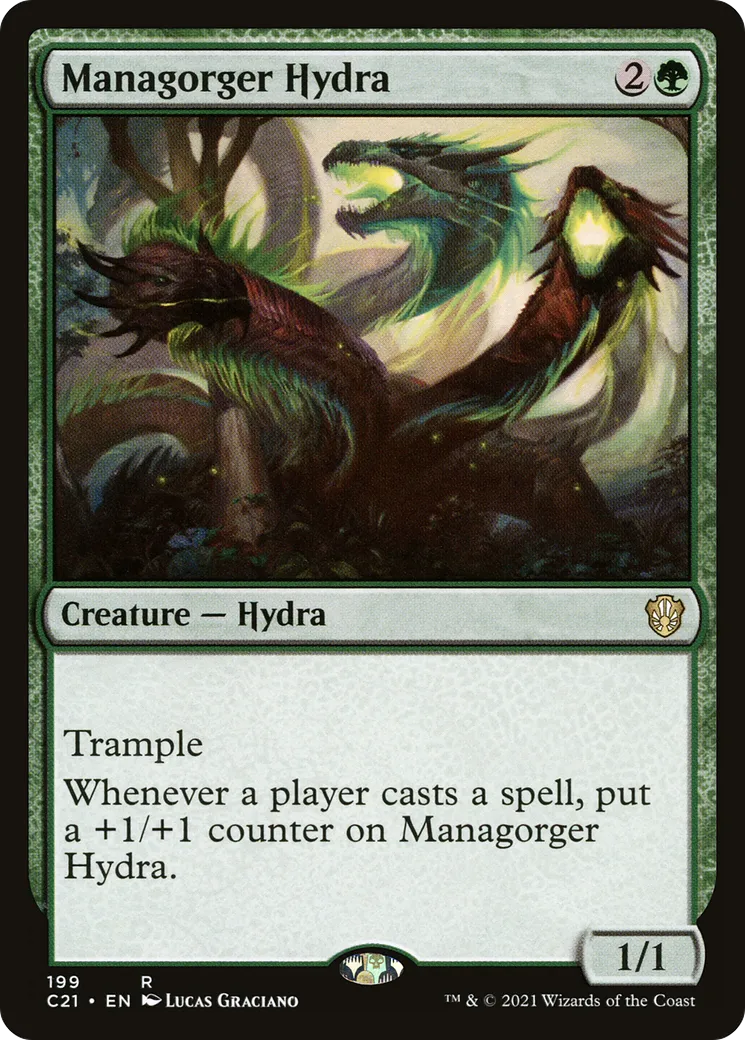 Hydre avaleuse de mana — Commander 2021 — Magic: The Gathering