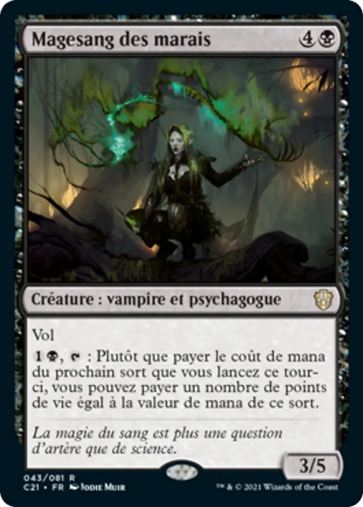 Magesang des marais — Commander 2021 — Magic: The Gathering
