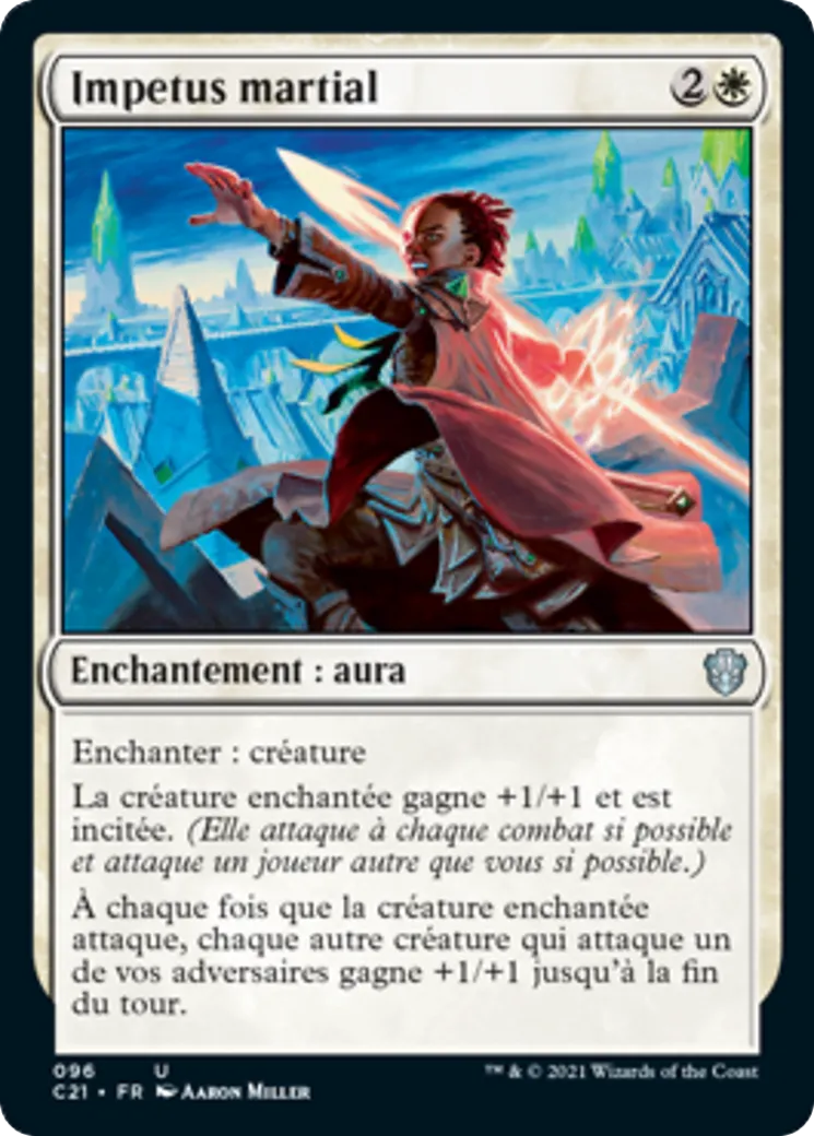Impetus martial from Commander 2021 - Magic: The Gathering