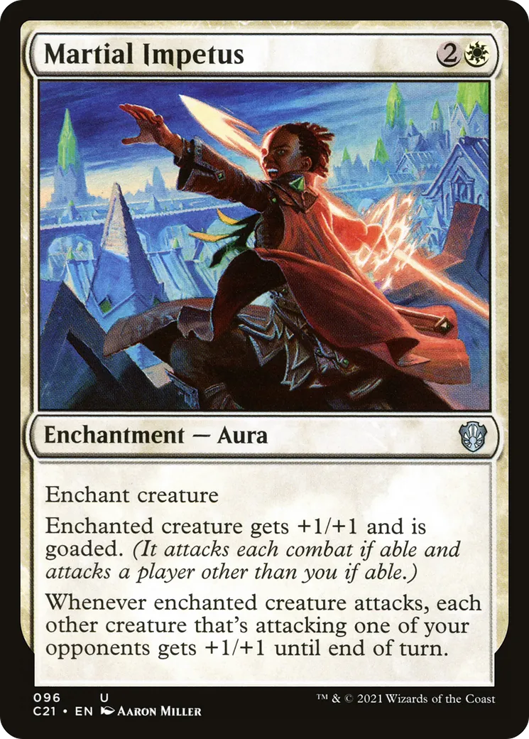Martial Impetus — Commander 2021 — Magic: The Gathering