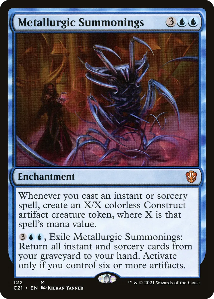 Metallurgic Summonings — Commander 2021 — Magic: The Gathering
