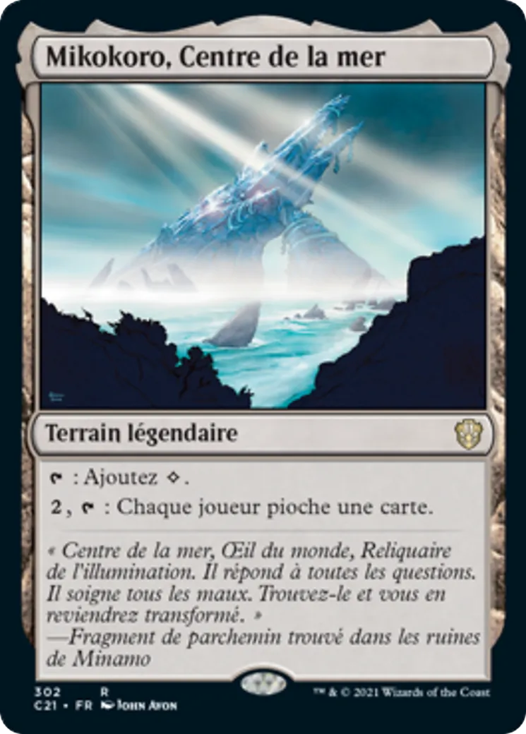 Mikokoro, Centre de la mer — Commander 2021 — Magic: The Gathering