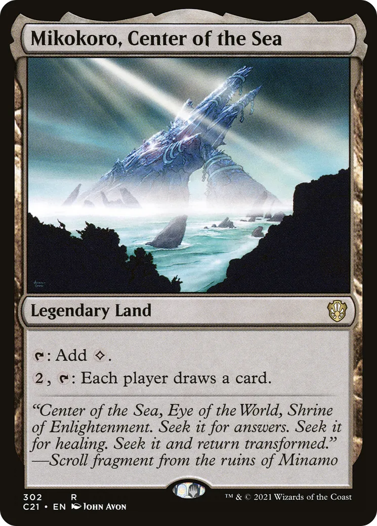 Mikokoro, Center of the Sea — Commander 2021 — Magic: The Gathering