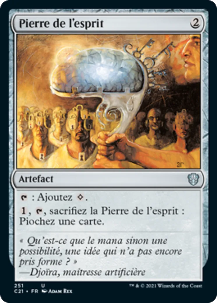 Pierre de l'esprit from Commander 2021 - Magic: The Gathering