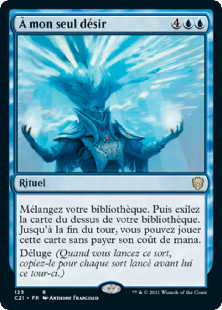 À mon seul désir — Commander 2021 — Magic: The Gathering