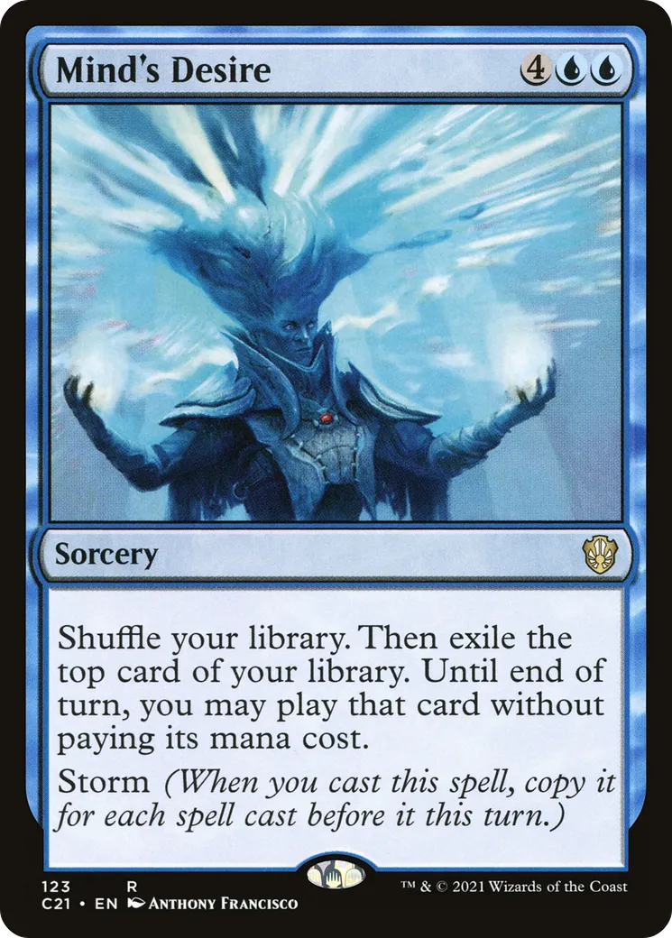 Mind's Desire — Commander 2021 — Magic: The Gathering