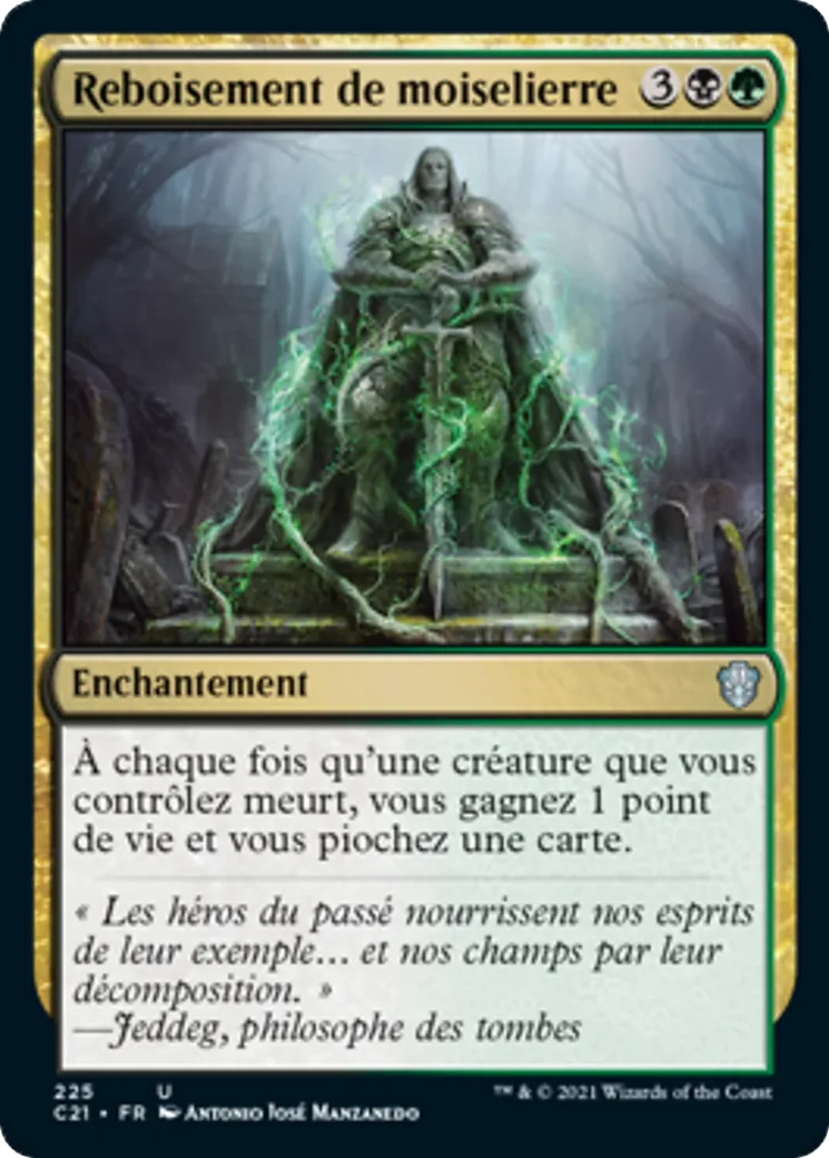 Reboisement de moiselierre — Commander 2021 — Magic: The Gathering