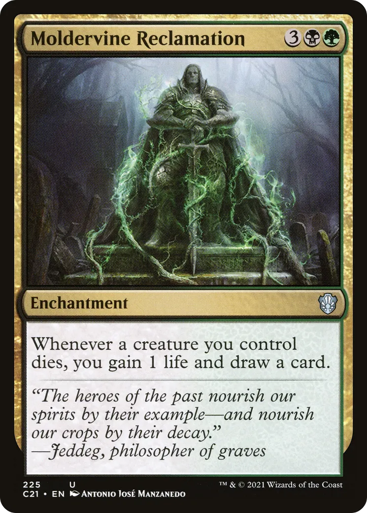 Moldervine Reclamation — Commander 2021 — Magic: The Gathering
