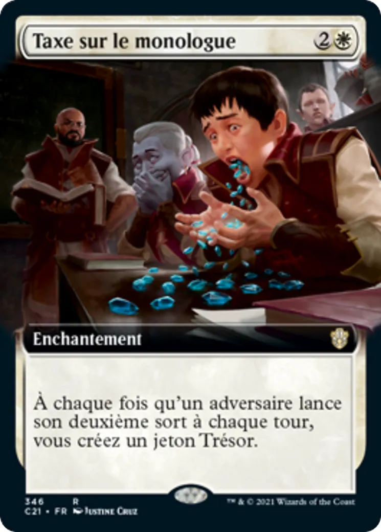 Taxe sur le monologue — Commander 2021 — Magic: The Gathering