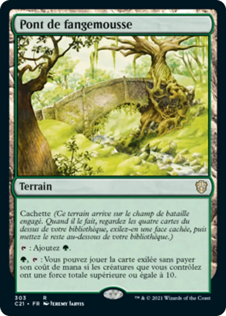 Pont de fangemousse — Commander 2021 — Magic: The Gathering