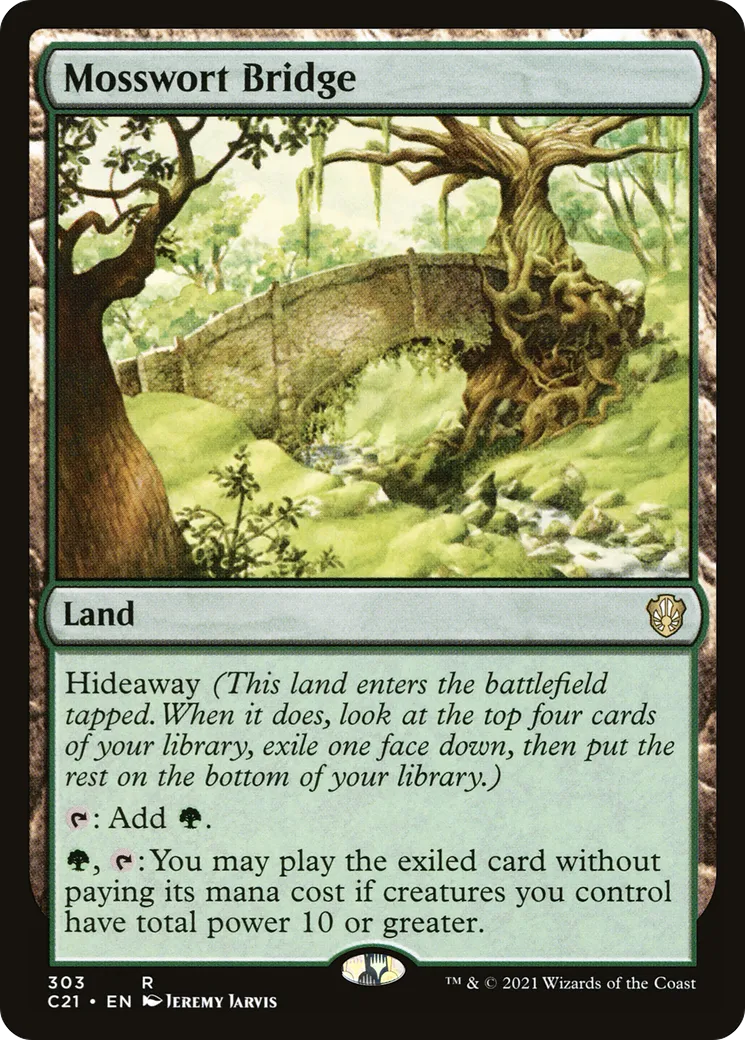 Mosswort Bridge — Commander 2021 — Magic: The Gathering