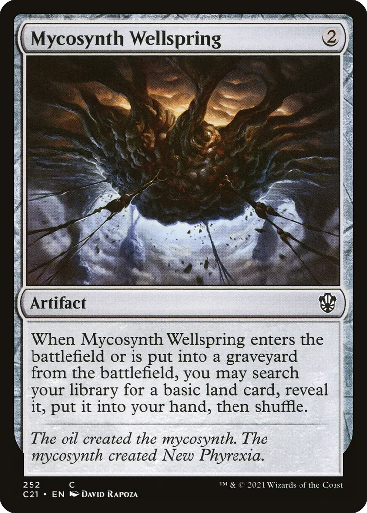 Mycosynth Wellspring — Commander 2021 — Magic: The Gathering