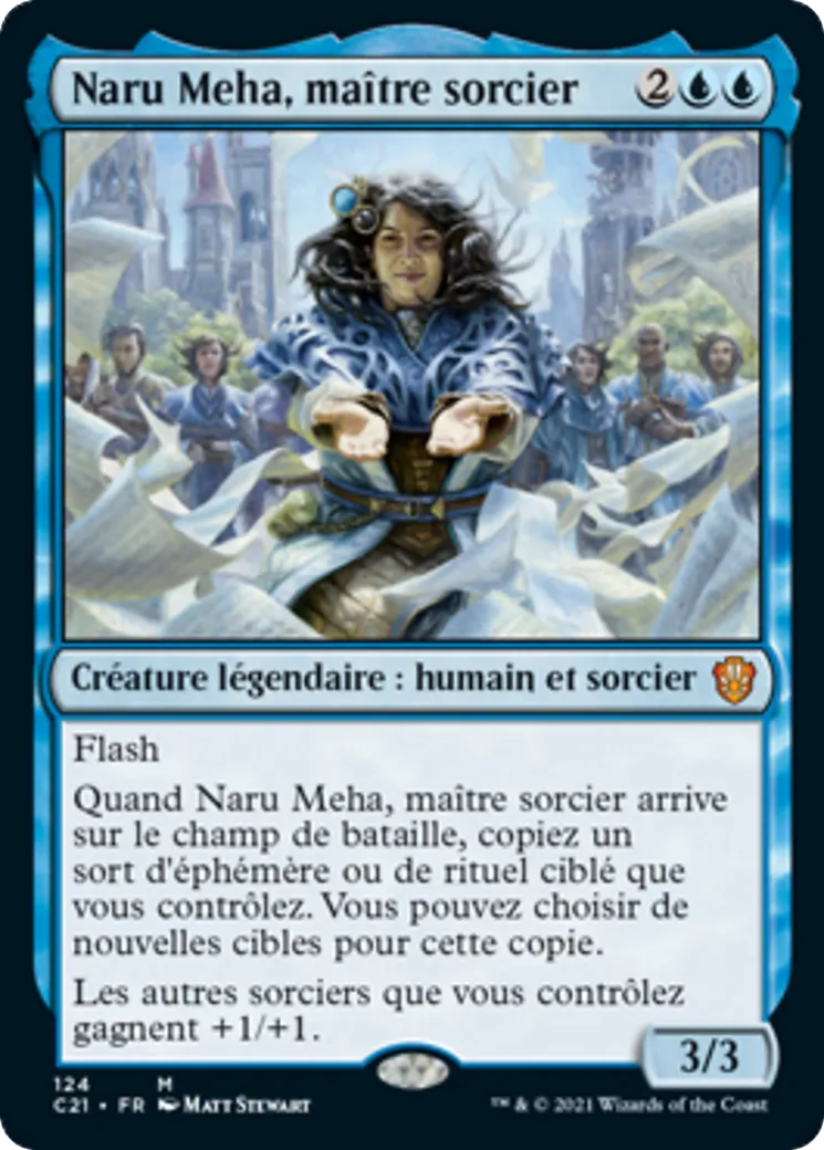 Naru Meha, maître sorcier — Commander 2021 — Magic: The Gathering