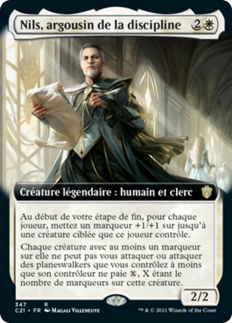 Nils, argousin de la discipline — Commander 2021 — Magic: The Gathering