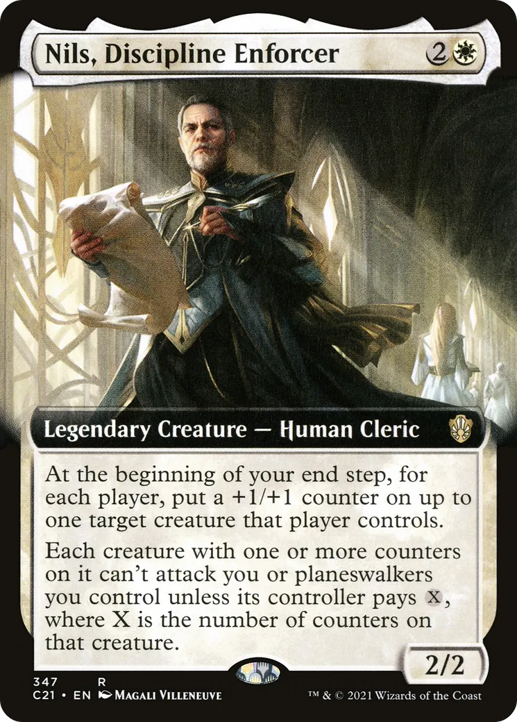 Nils, Discipline Enforcer — Commander 2021 — Magic: The Gathering