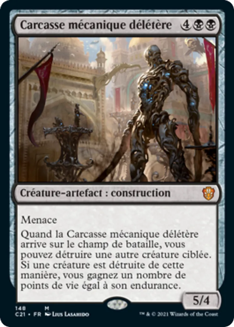 Carcasse mécanique délétère — Commander 2021 — Magic: The Gathering