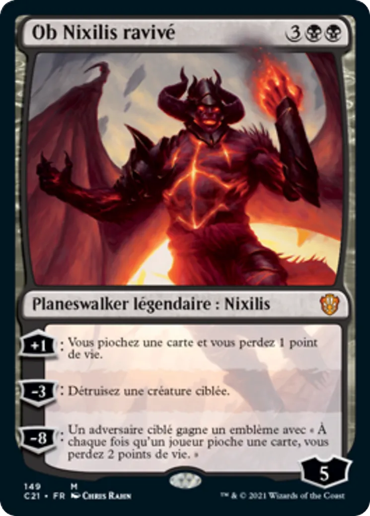 Ob Nixilis ravivé — Commander 2021 — Magic: The Gathering