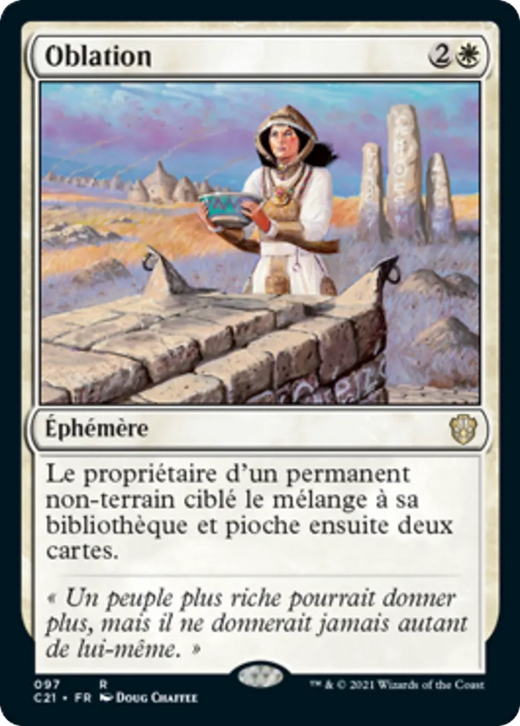 Oblation — Commander 2021 — Magic: The Gathering