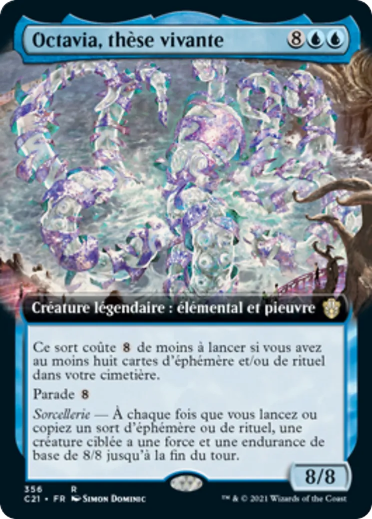 Octavia, thèse vivante — Commander 2021 — Magic: The Gathering