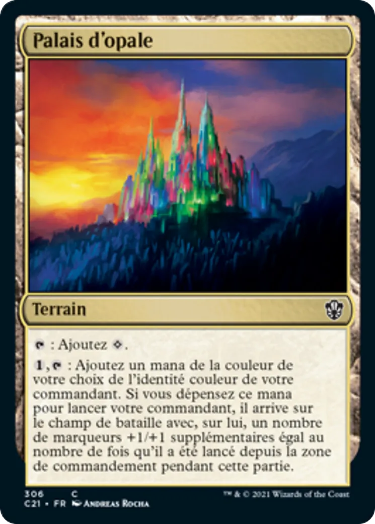 Palais d'opale — Commander 2021 — Magic: The Gathering