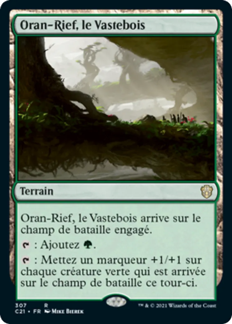 Oran-Rief, le Vastebois — Commander 2021 — Magic: The Gathering