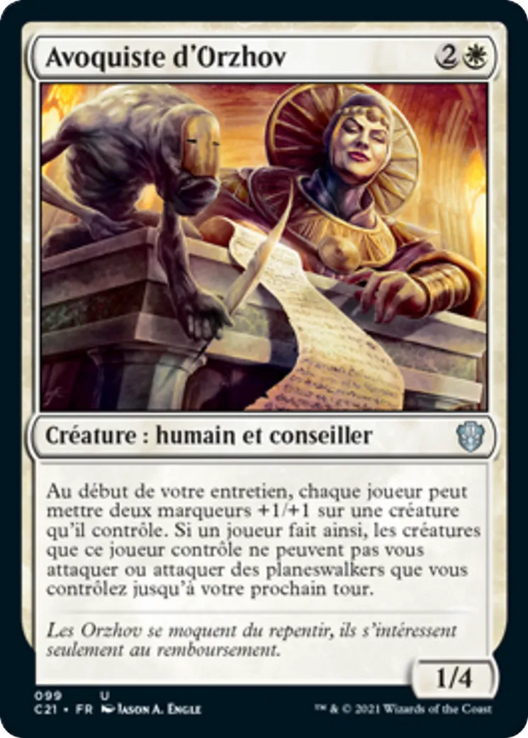 Avoquiste d'Orzhov — Commander 2021 — Magic: The Gathering