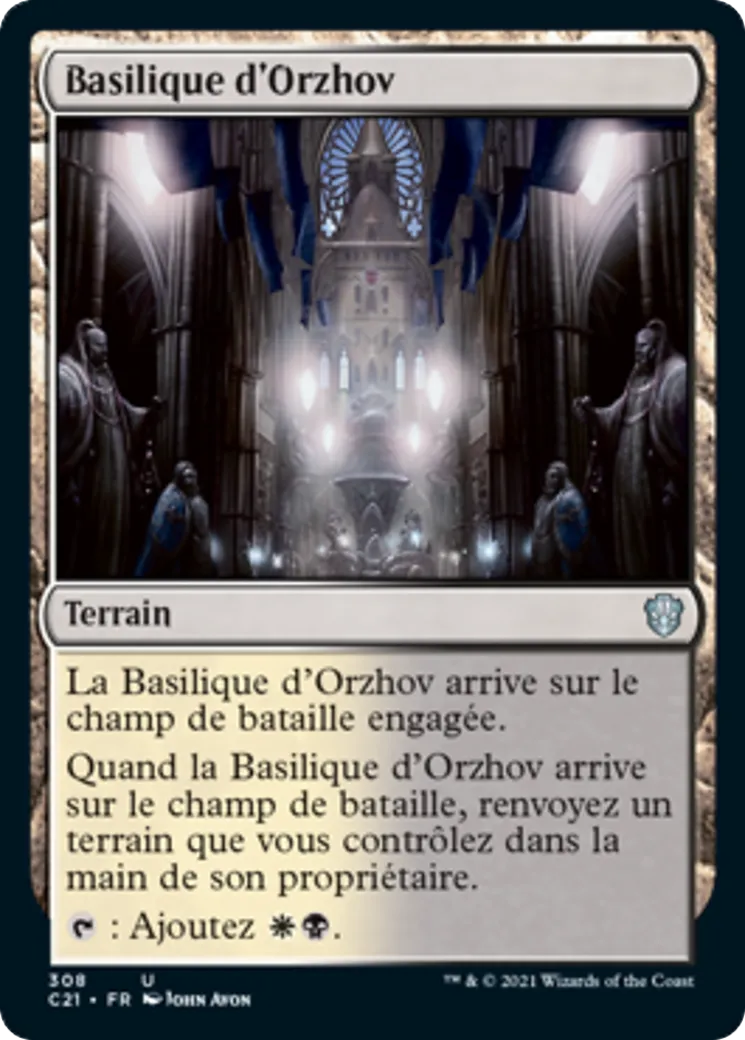 Basilique d'Orzhov — Commander 2021 — Magic: The Gathering