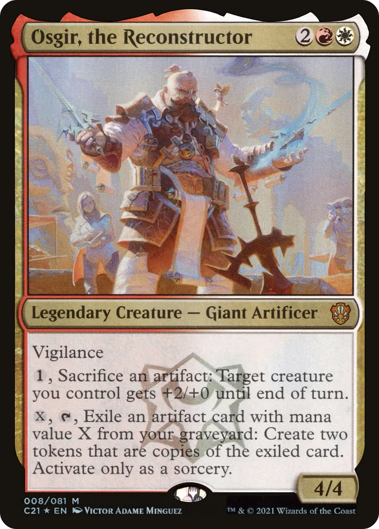 Osgir, the Reconstructor — Commander 2021 — Magic: The Gathering