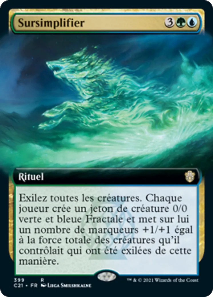 Sursimplifier from Commander 2021 - Magic: The Gathering