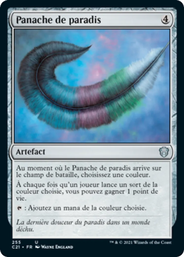 Panache de paradis — Commander 2021 — Magic: The Gathering