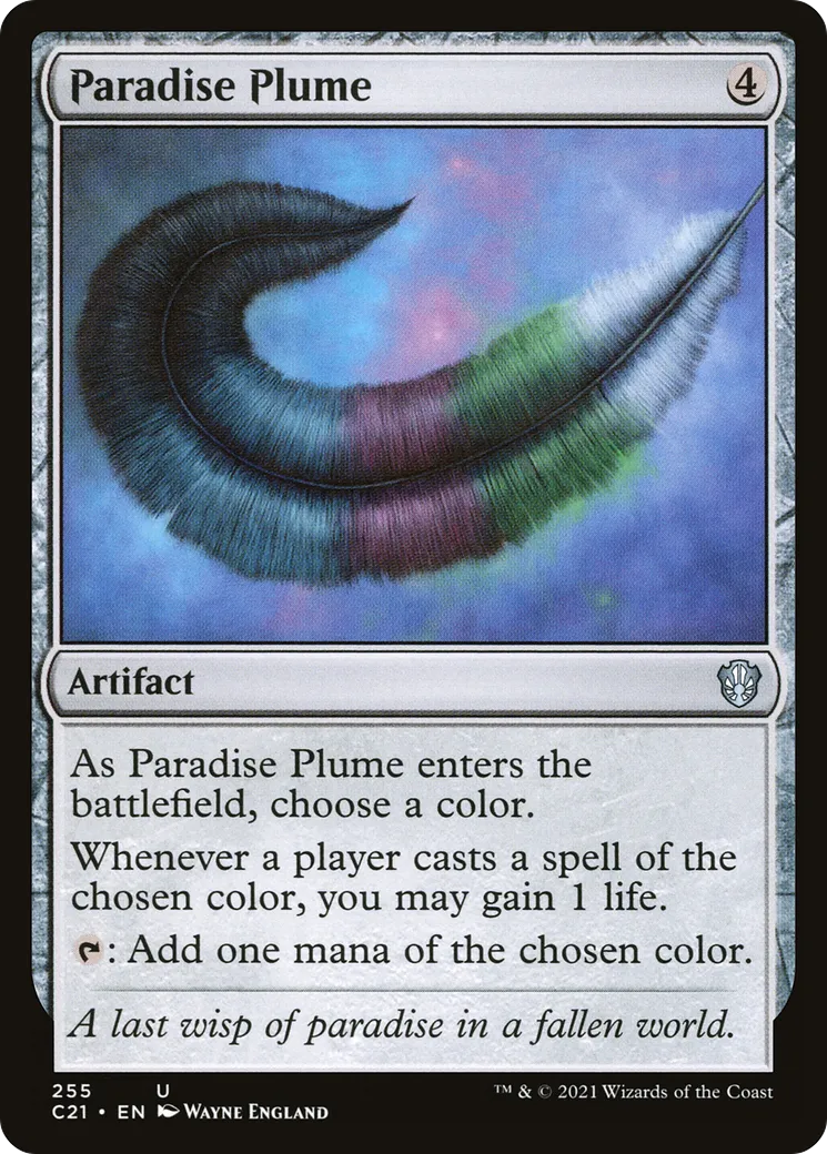 Panache de paradis — Commander 2021 — Magic: The Gathering