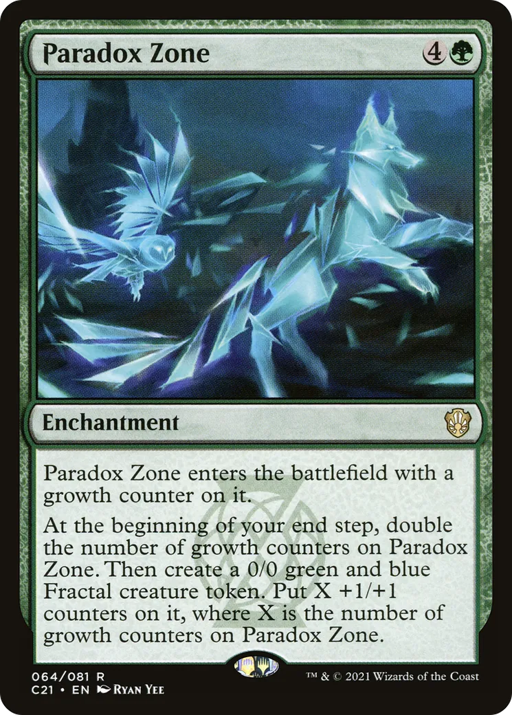 Paradox Zone from Commander 2021 - Magic: The Gathering