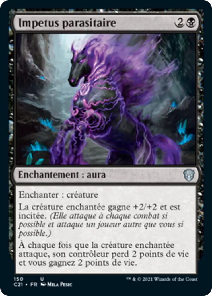 Impetus parasitaire — Commander 2021 — Magic: The Gathering