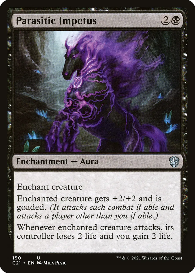 Parasitic Impetus — Commander 2021 — Magic: The Gathering