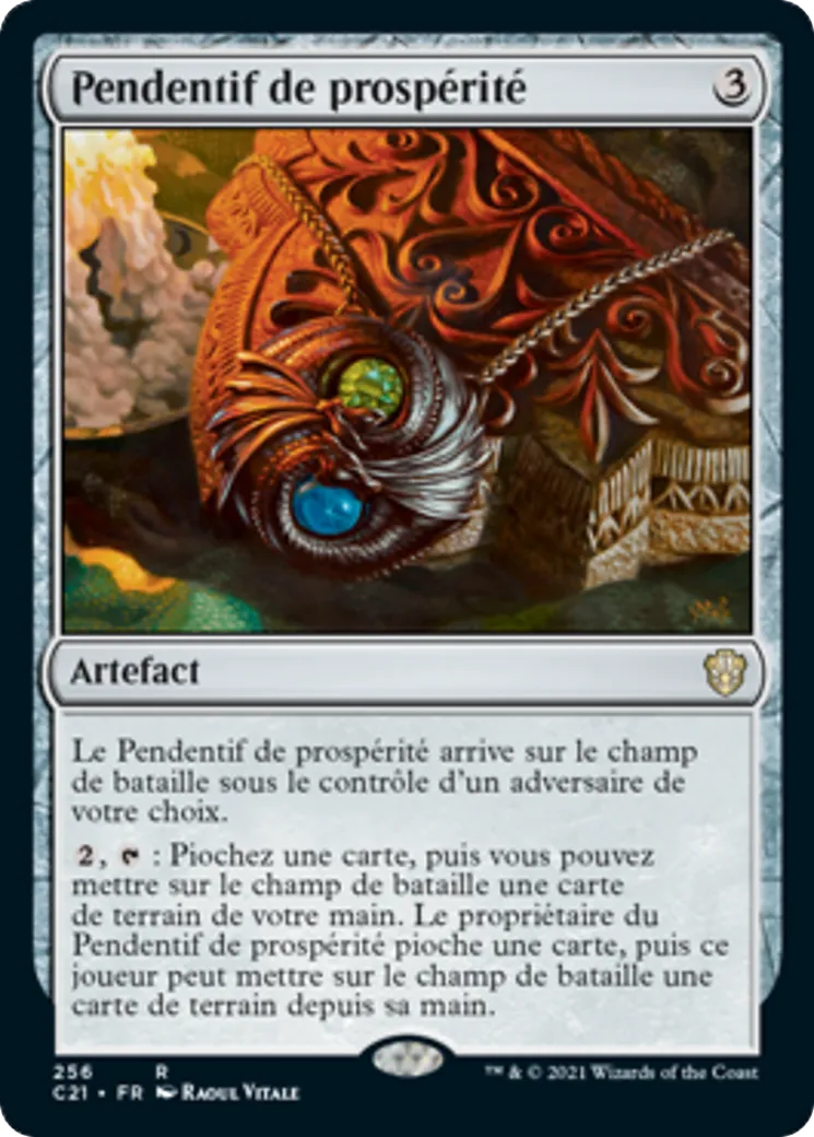 Pendentif de prospérité — Commander 2021 — Magic: The Gathering